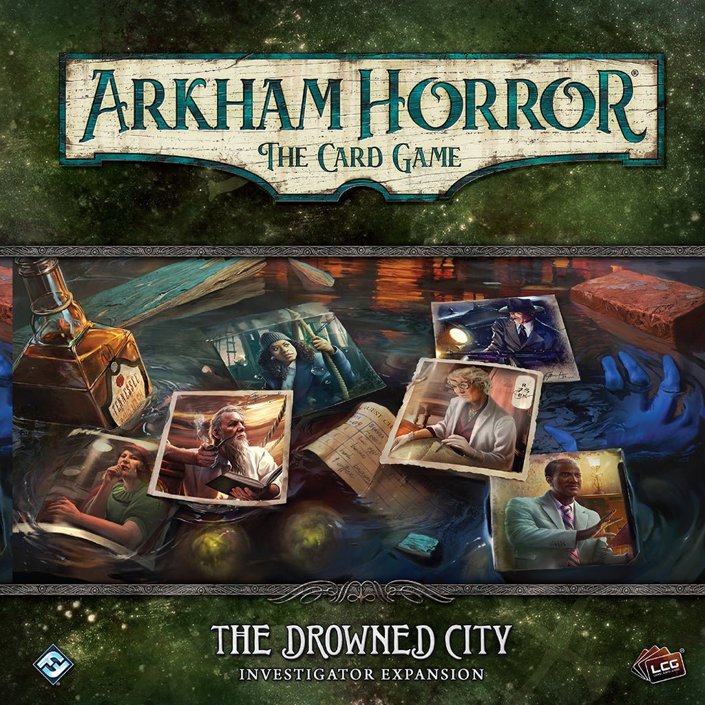 Arkham Horror: The Card Game - The Drowned City Investigator Expansion Card Games The Compleat Strategist