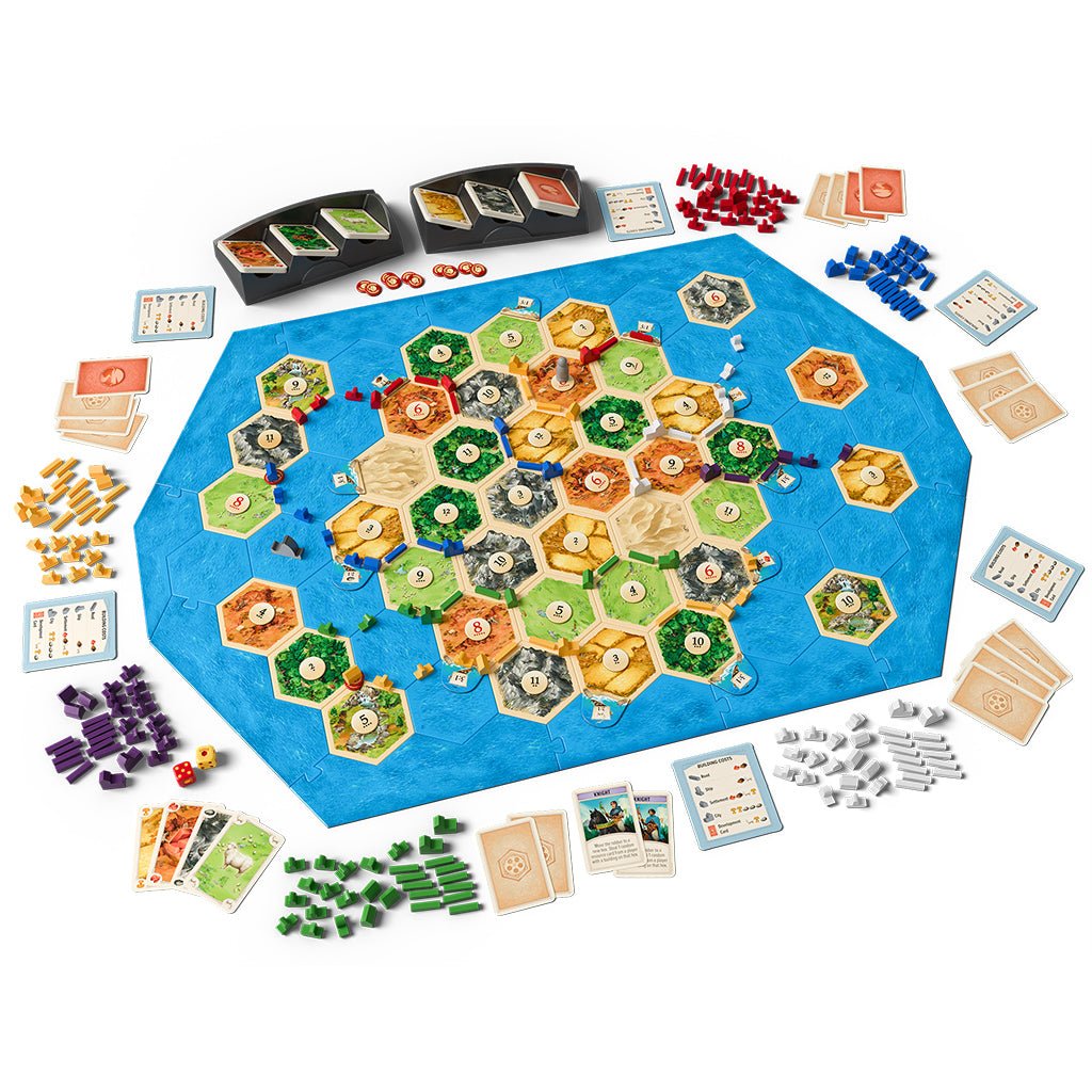 CATAN® – Seafarers Expansion 5 - 6 Player Expansion (preorder) Board Game The Compleat Strategist