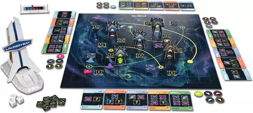 Disney Space Mountain: All Systems Go Board Game The Compleat Strategist