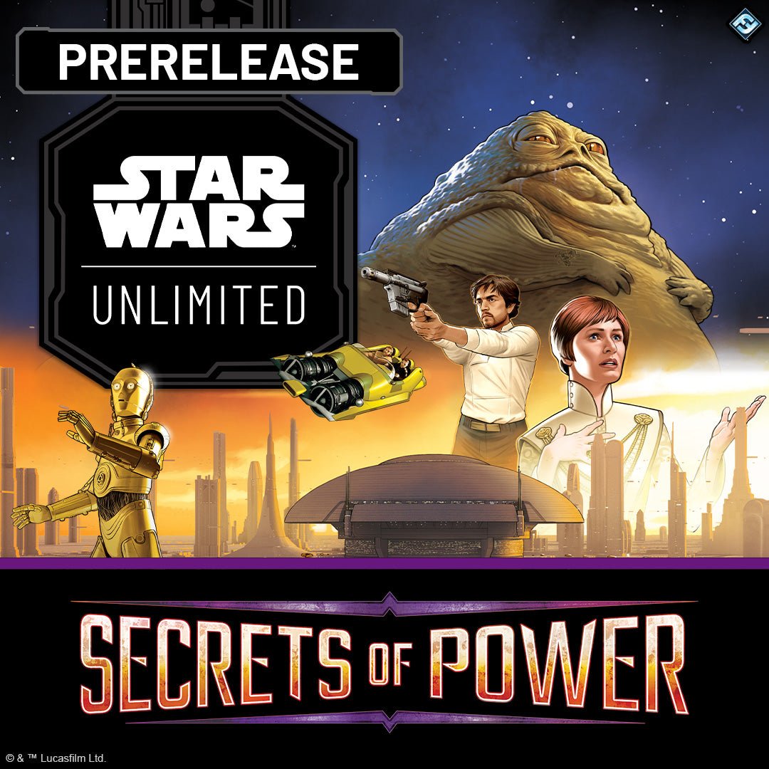 Event Ticket for Star Wars Unlimited Secrets of Power Prerelease Event Event Ticket The Compleat Strategist