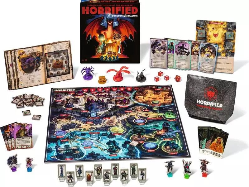 Horrified: Dungeons & Dragons Board Game Board Games The Compleat Strategist