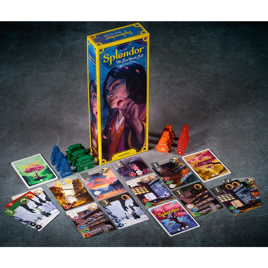 Splendor: The Sun Never Sets Expansion (Preorder) Board Games The Compleat Strategist