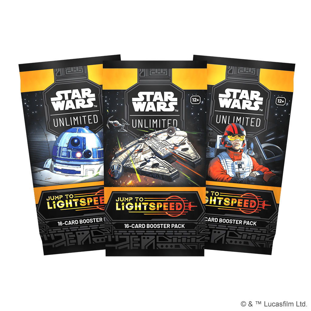 Star Wars Unlimited Jump to Lightspeed Booster Display Collectible Card Games The Compleat Strategist
