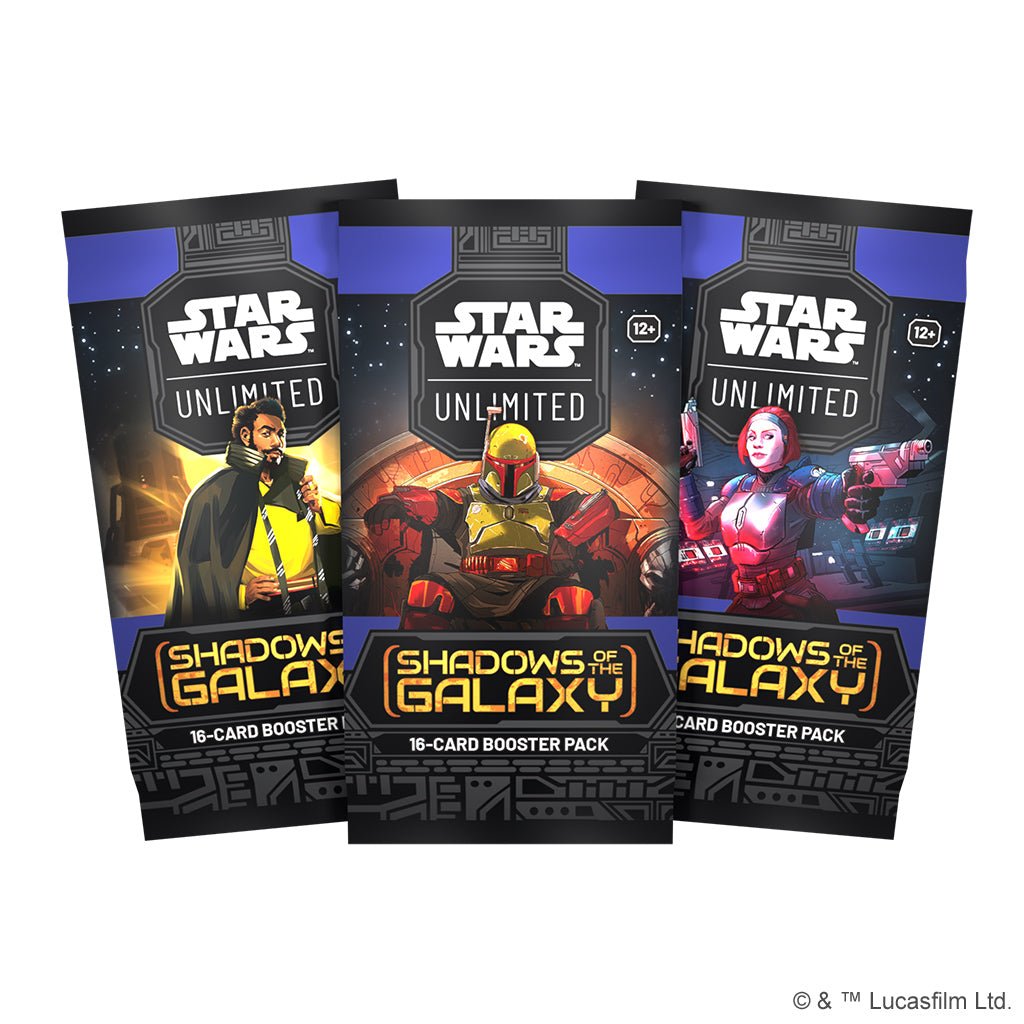 Star Wars Unlimited Shadows of the Galaxy Booster Display Card Games The Compleat Strategist