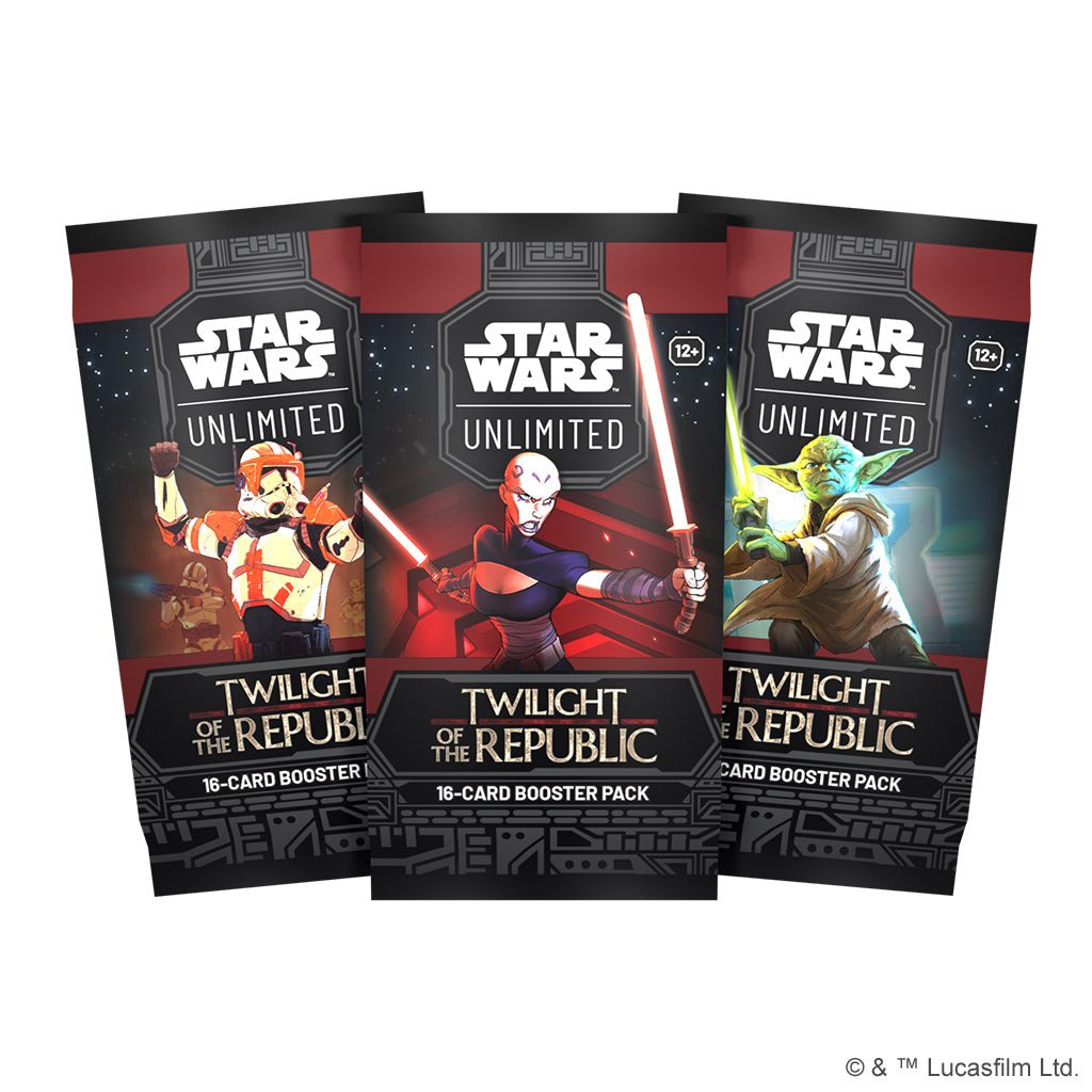 Star Wars: Unlimited – Twilight of the Republic: Booster Display Card Games The Compleat Strategist
