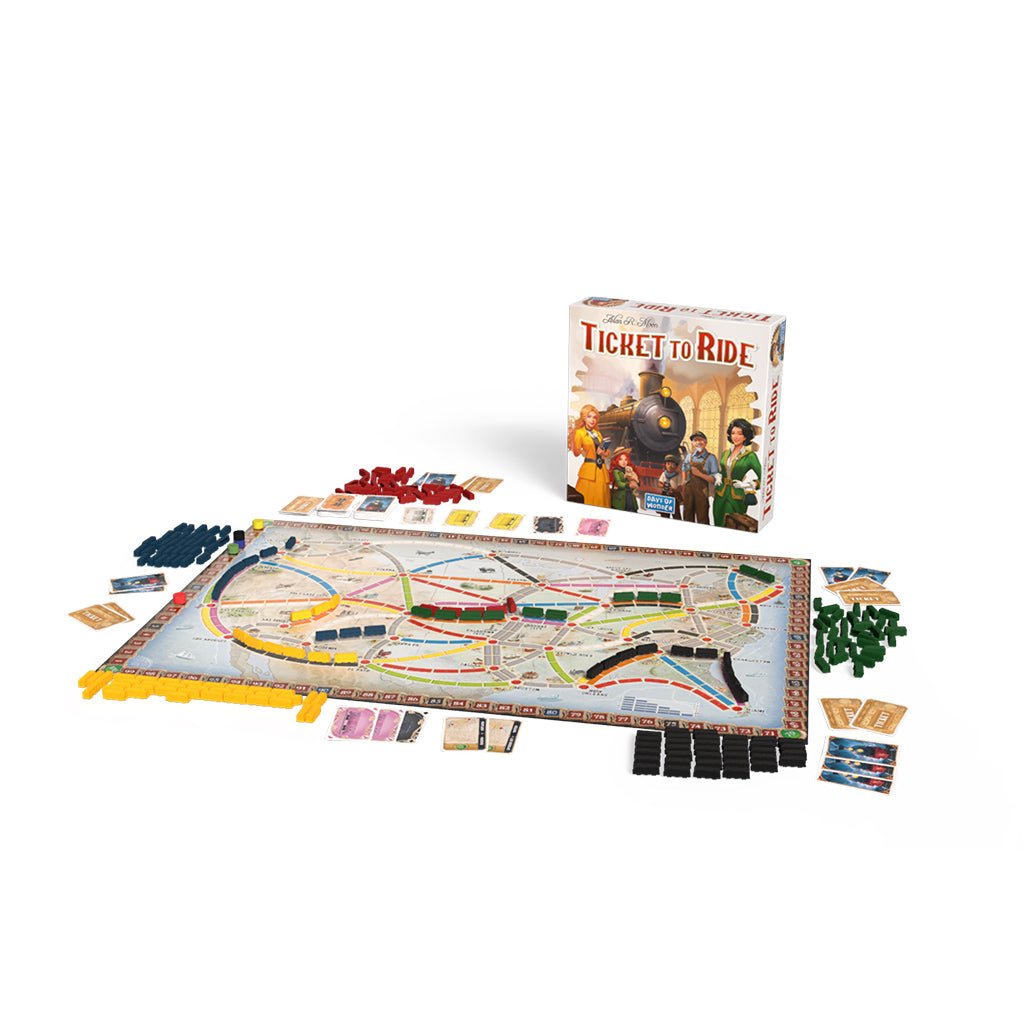 Ticket to Ride Refresh (Preorder) Board Games The Compleat Strategist