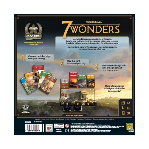 7 Wonders New Edition Card Games The Compleat Strategist