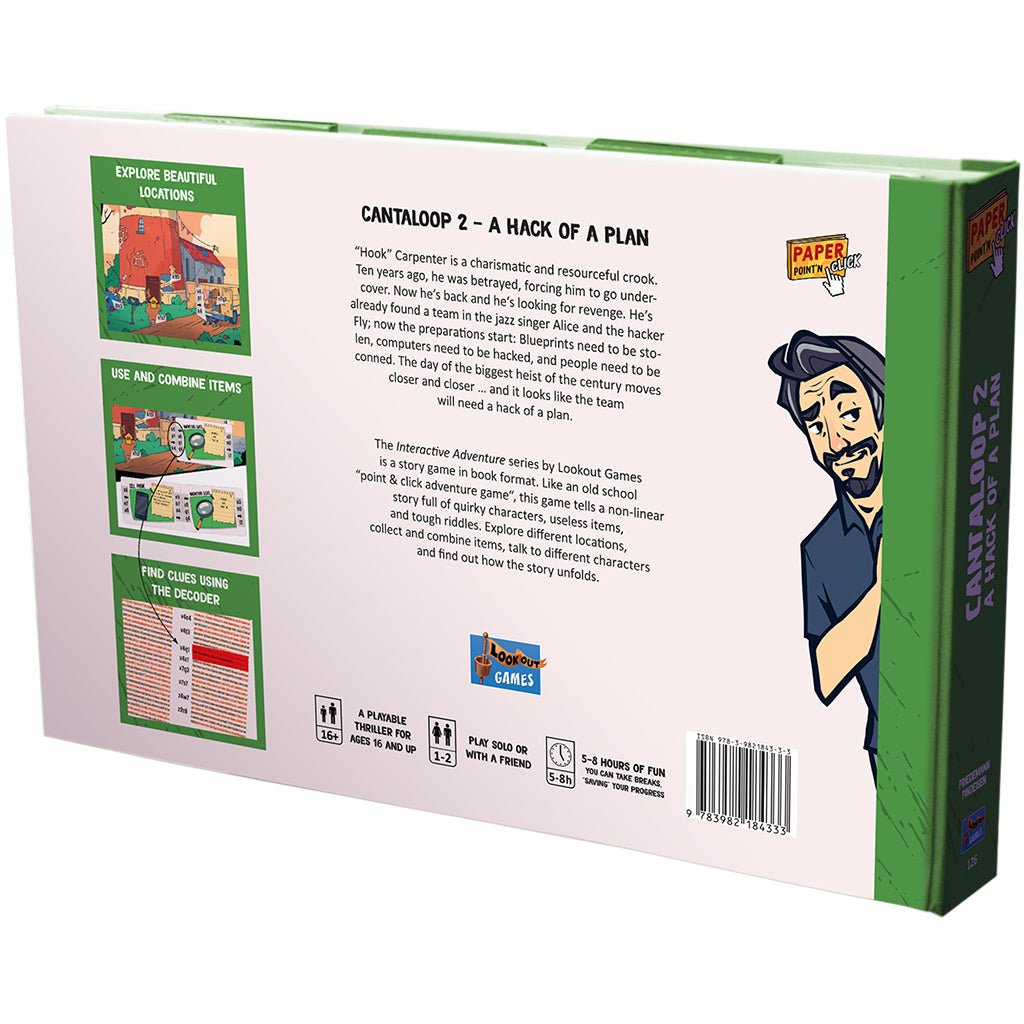 Cantaloop Book 2: A Hack of a Plan Board Games The Compleat Strategist