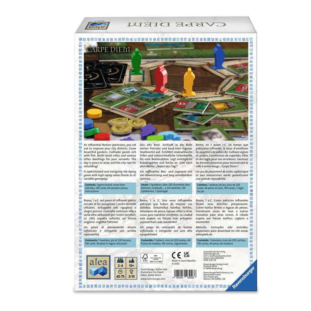 Carpe Diem Board Games The Compleat Strategist