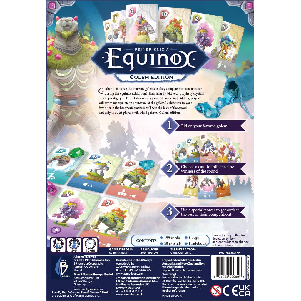 Equinox Golem Edition Board Games The Compleat Strategist