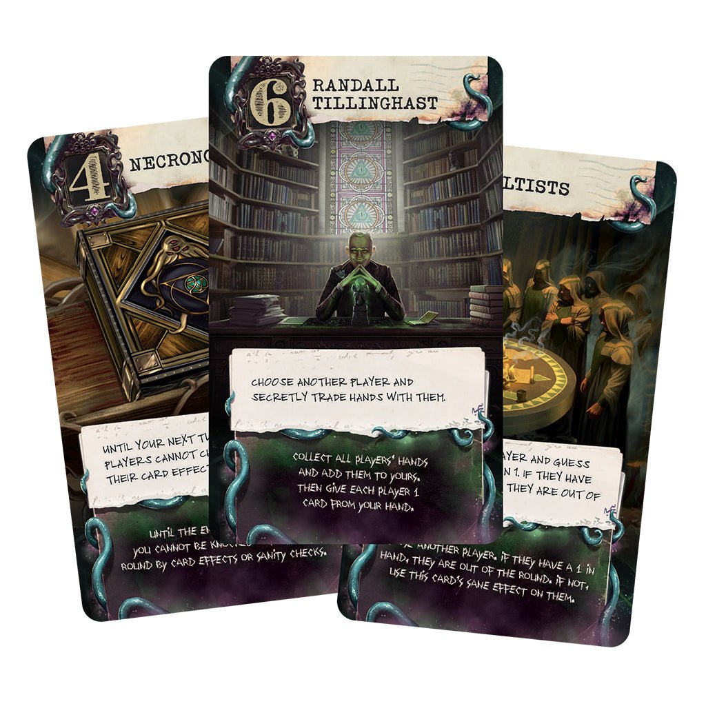 Arkham Horror Lovecraft Letter Card Games The Compleat Strategist