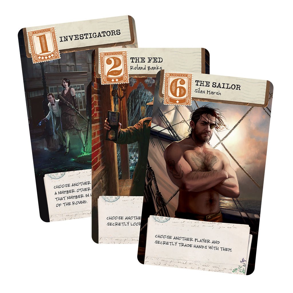 Arkham Horror Lovecraft Letter Card Games The Compleat Strategist
