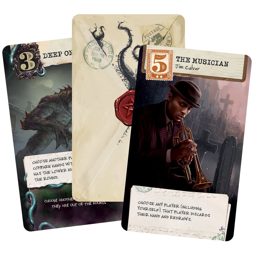Arkham Horror Lovecraft Letter Card Games The Compleat Strategist