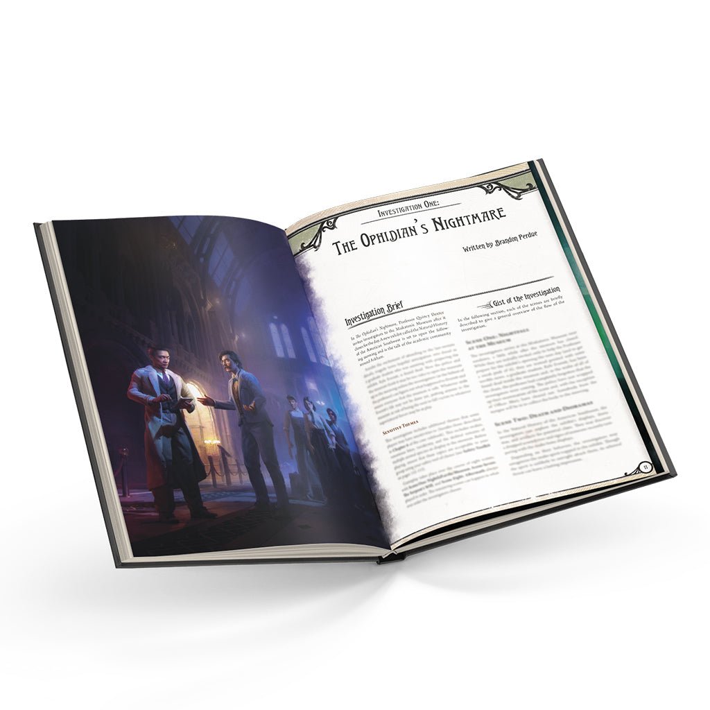 Arkham Horror RPG - Arkham Mysteries Tabletop Role Playing Games The Compleat Strategist
