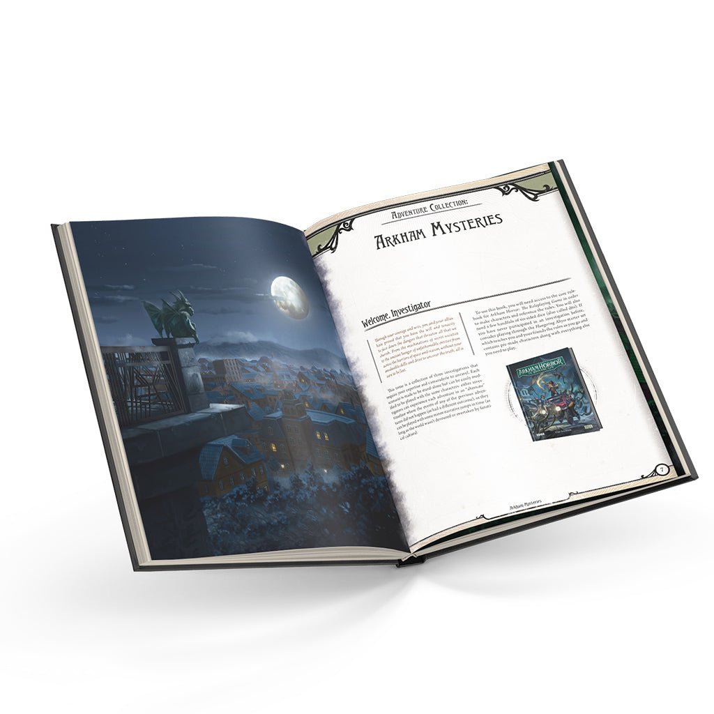 Arkham Horror RPG - Arkham Mysteries Tabletop Role Playing Games The Compleat Strategist