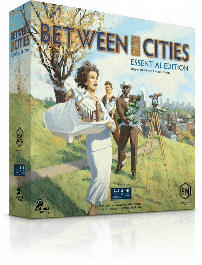 Between Two Cities Essential Edition Board Game The Compleat Strategist
