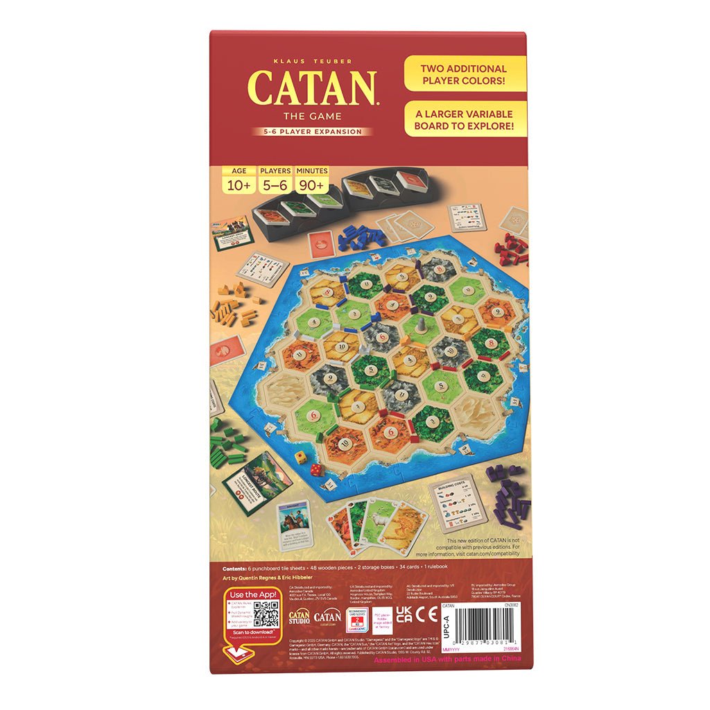 CATAN® – 5 - 6 Player Extension (preorder) Board Games The Compleat Strategist