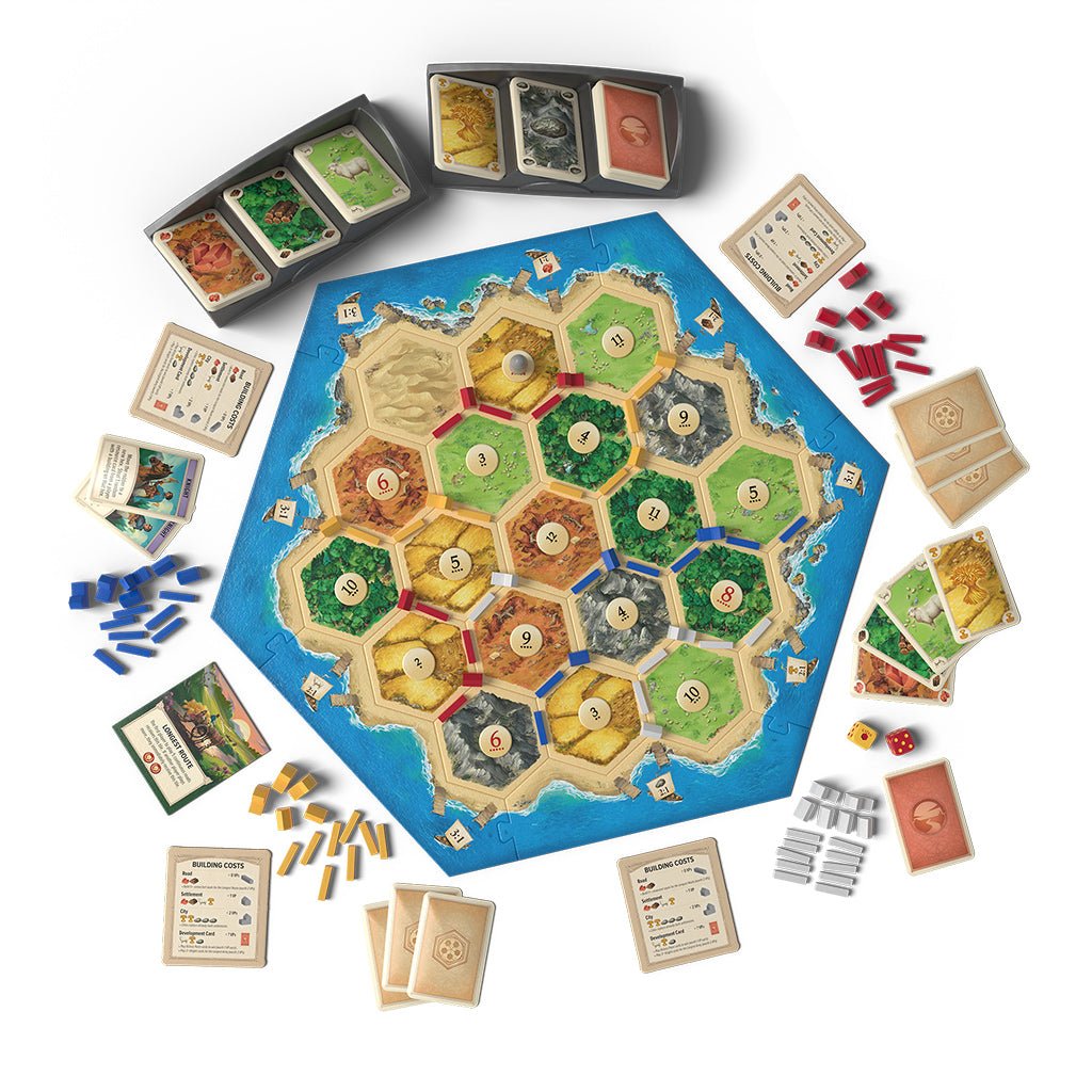CATAN® – The Game (preorder) Board Games The Compleat Strategist