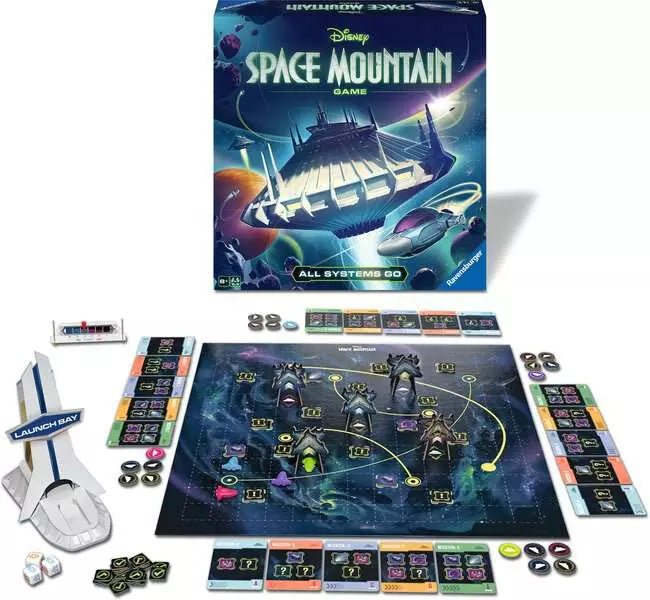 Disney Space Mountain: All Systems Go Board Game The Compleat Strategist