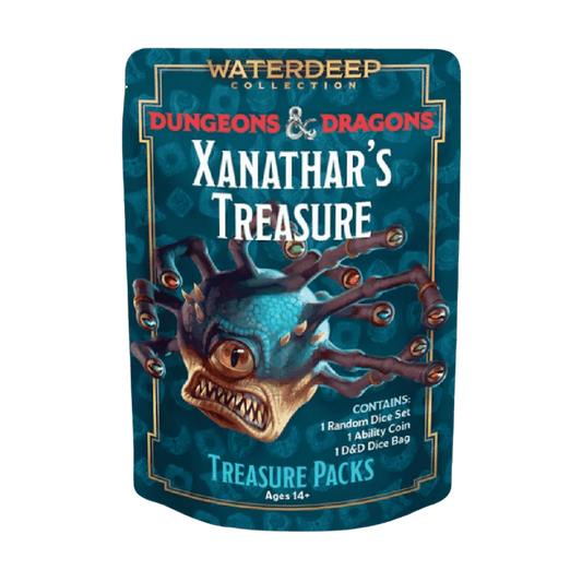 Dungeons & Dragons: Xanathar's Treasure Dice Pack (1) Dice The Compleat Strategist