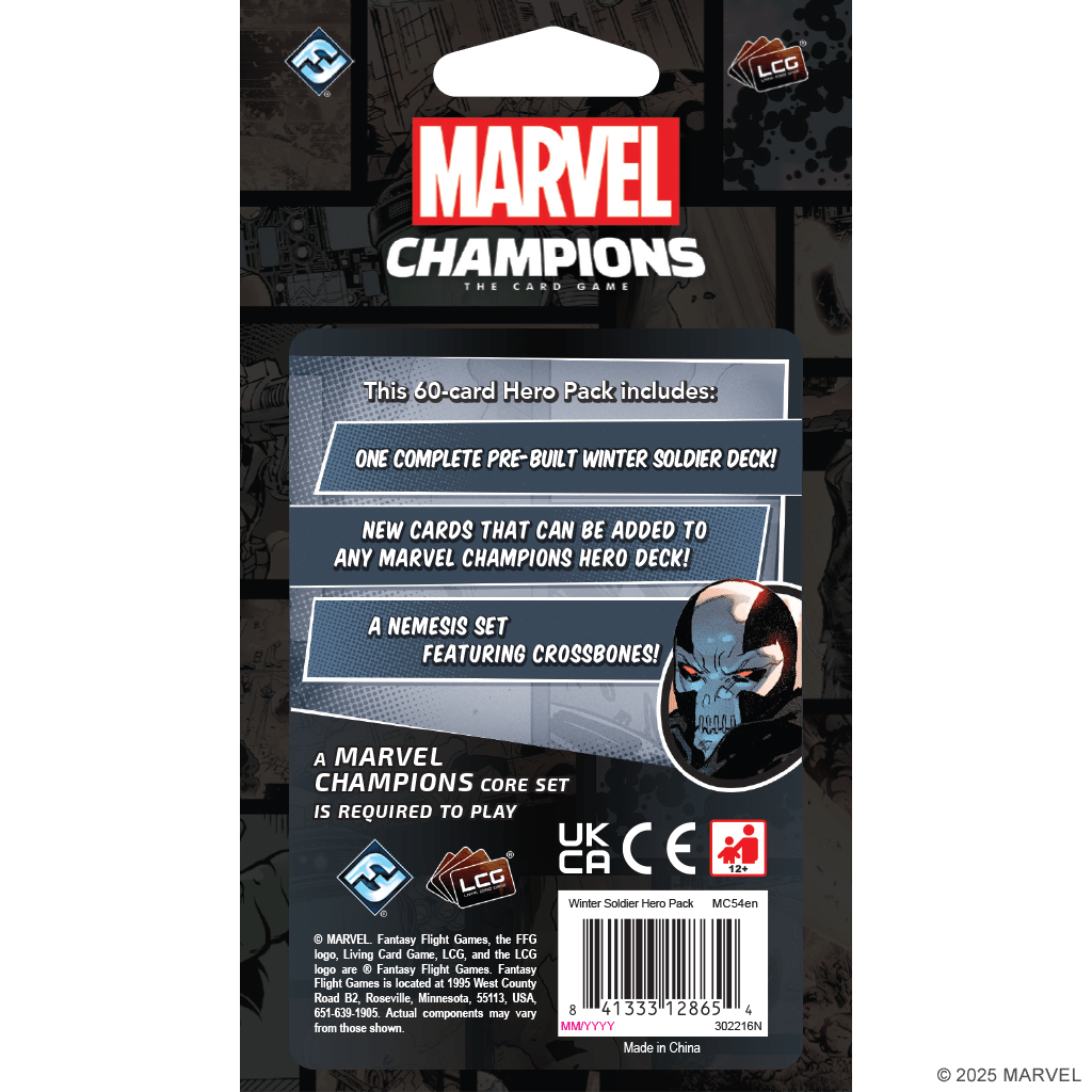 Marvel Champions: The Card Game - Winter Soldier Hero Pack (Preorder) Collectible Card Games The Compleat Strategist