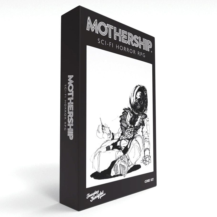 Mothership Sci Fi Horror RPG Core Set Tabletop Role Playing Games The Compleat Strategist