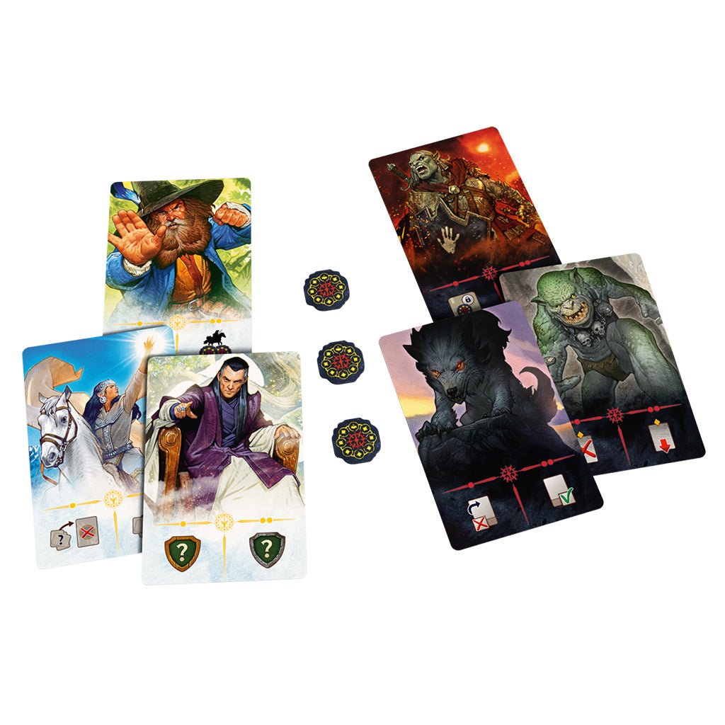The Lord of the Rings: Duel for Middle - Earth Allies Expansion (one expansion pack) (Preorder) Card Games The Compleat Strategist