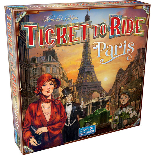 Ticket to Ride Paris Board Game The Compleat Strategist