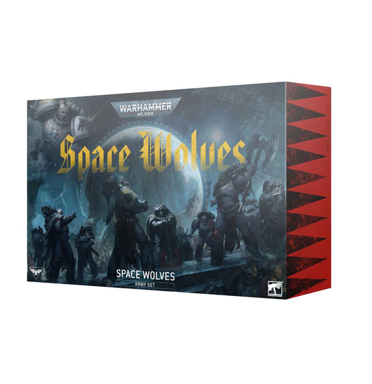 Warhammer 40K: Space Wolves Army Set Collectible Miniatures Games The Compleat Strategist