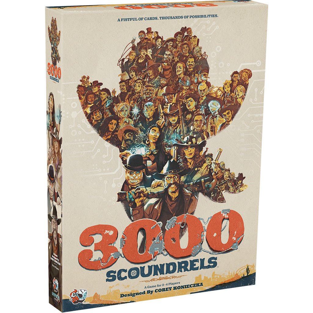 3,000 Scoundrels Board Game The Compleat Strategist