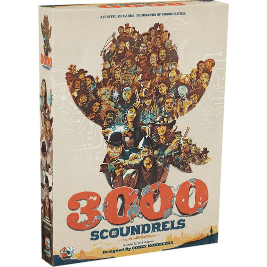 3,000 Scoundrels Board Game The Compleat Strategist