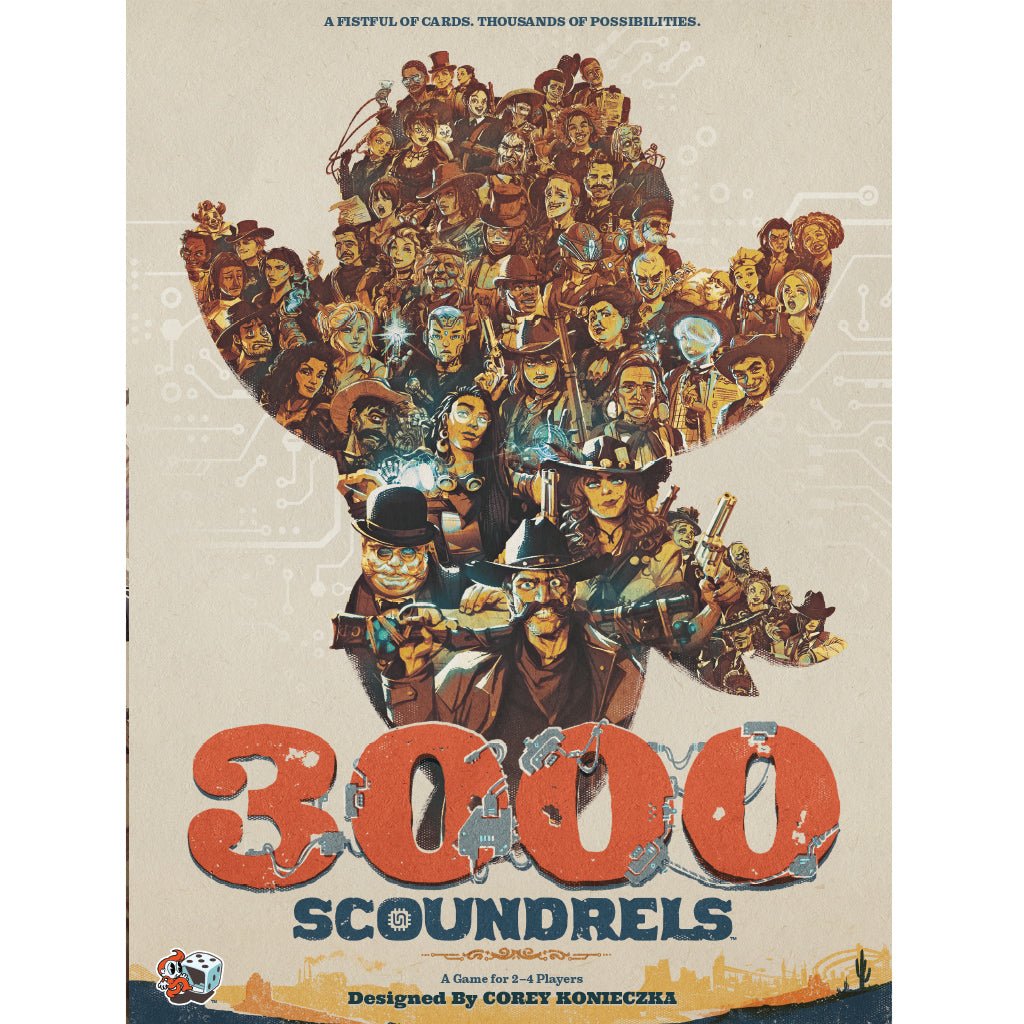 3,000 Scoundrels Board Game The Compleat Strategist