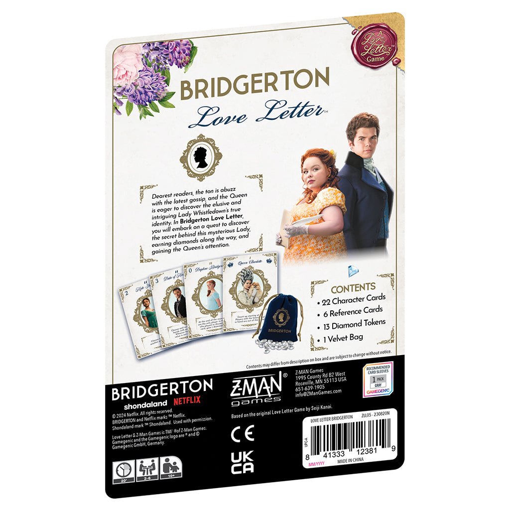 Bridgerton Love Letter Card Games The Compleat Strategist