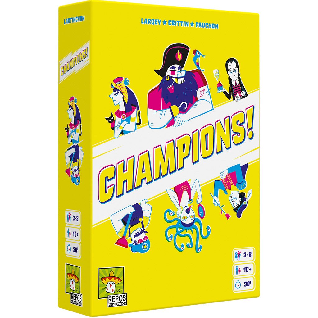 Champions! Board Game The Compleat Strategist