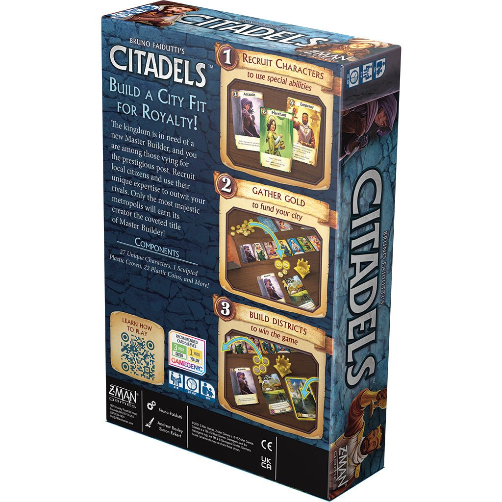 Citadels (Revised Edition) Card Games The Compleat Strategist