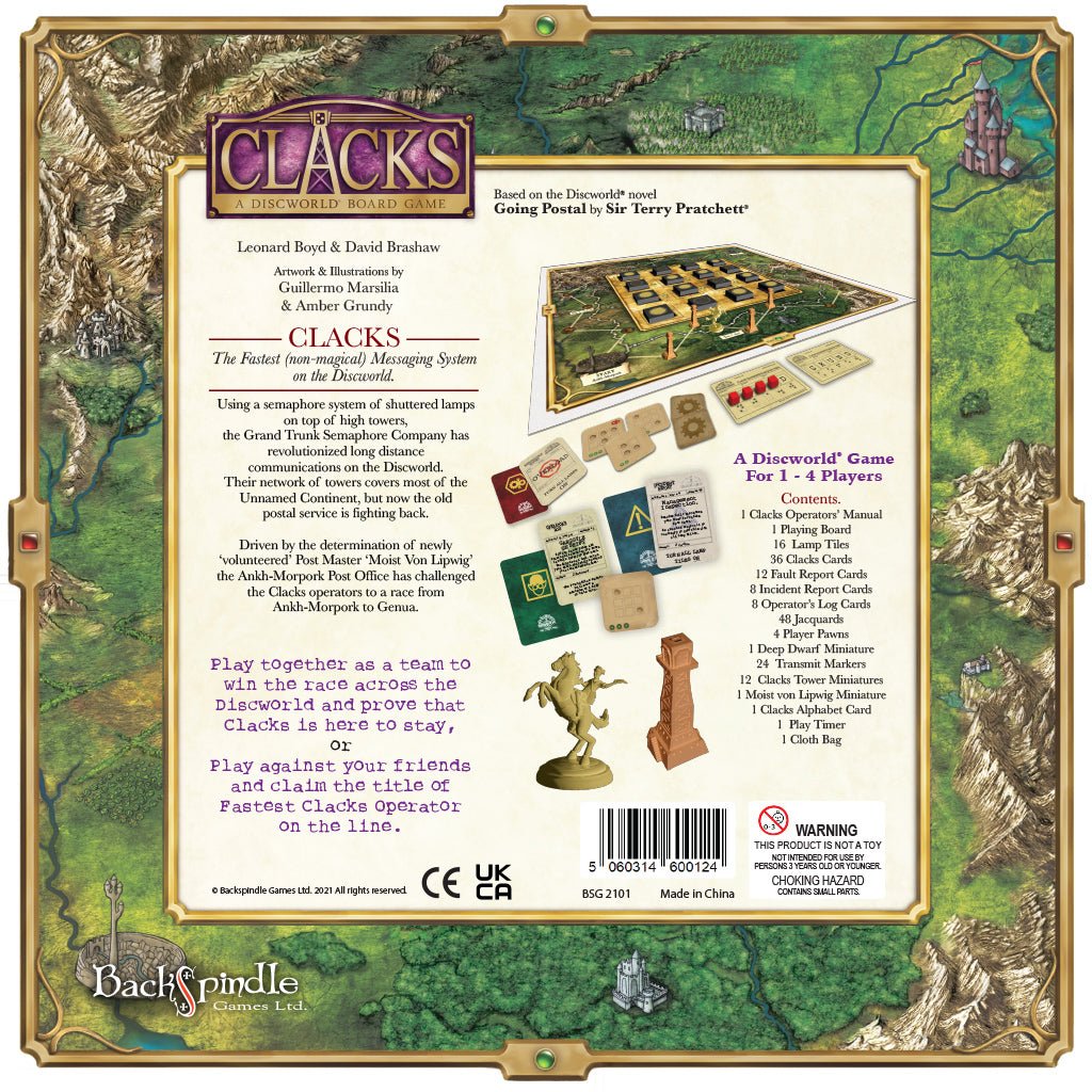Clacks Collector's Edition Board Games The Compleat Strategist