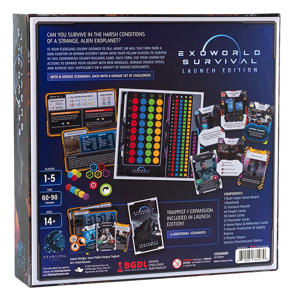 Exoworld Survival Board Games The Compleat Strategist