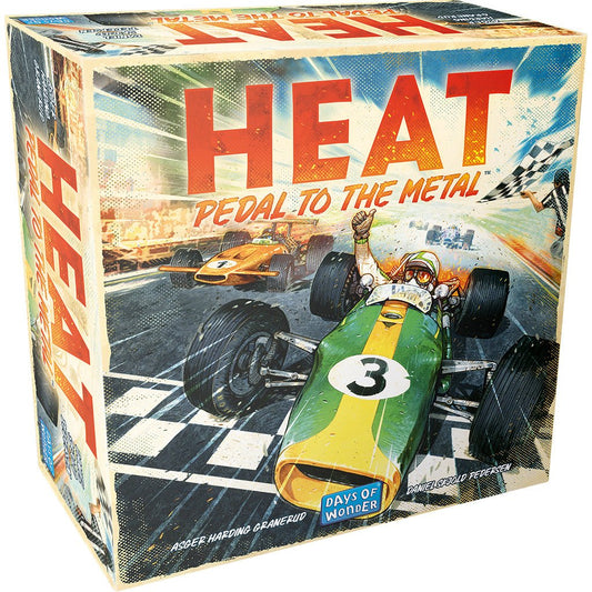 Heat: Pedal to the Metal Board Game The Compleat Strategist