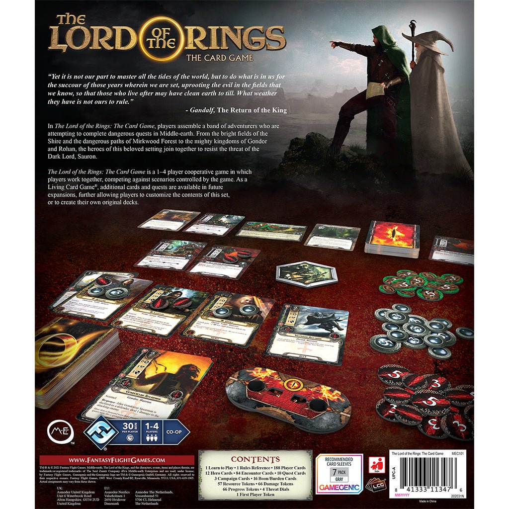 Lord of the Rings: The Card Game - Revised Core Set Card Games The Compleat Strategist