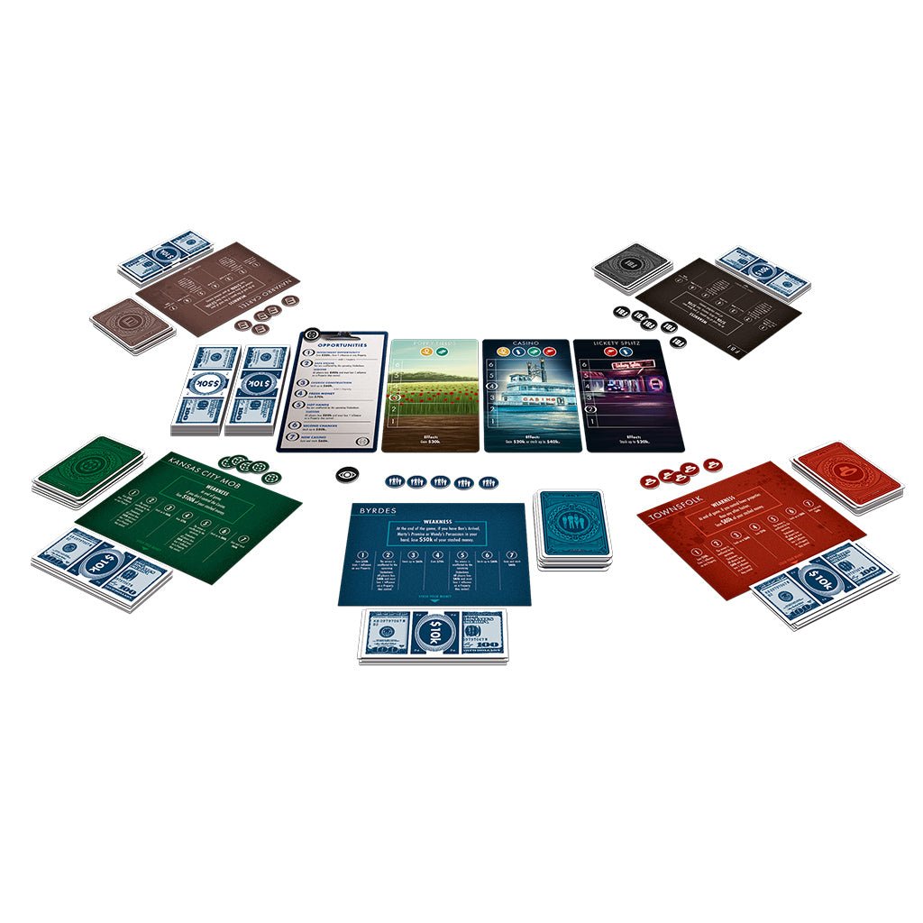 Ozark: Money Influence and Control Board Games The Compleat Strategist