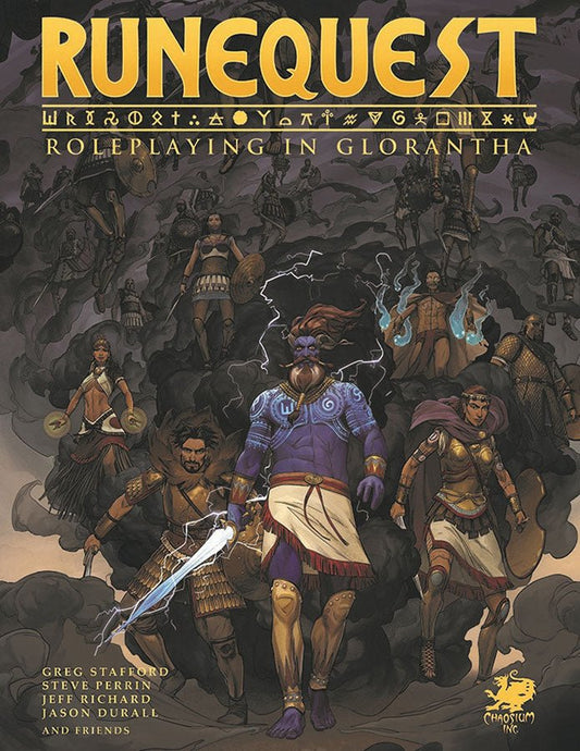 RuneQuest RPG: Roleplaying in Glorantha Core Rulebook Role Playing Games The Compleat Strategist