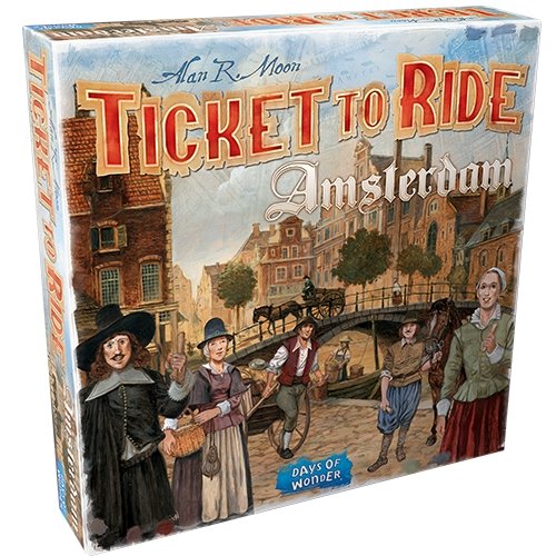 Ticket to Ride Amsterdam Board Games The Compleat Strategist