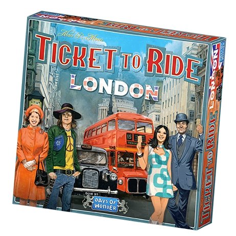 Ticket to Ride: London Board Games The Compleat Strategist