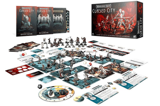 Warhammer Quest: Cursed City Miniatures Games The Compleat Strategist